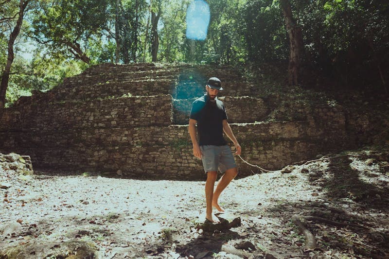 Barefoot walking, arch loaded